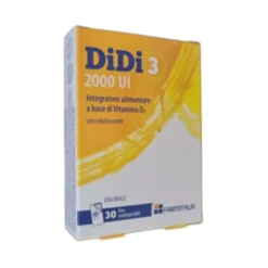FARMITALIA DiDi 3 2000 UI 30 Film Orodispersibili - Integratore Vitamina D3 Online