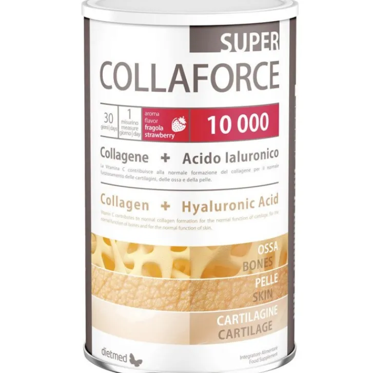 DIETMED Collaforce 10000 450 grammi - Integratore Collagene e Acido Ialuronico Outlet