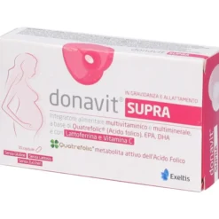 EXELTIS ITALIA Donavit Supra 30 capsule - Integratore Gravidanza e Allattamento New