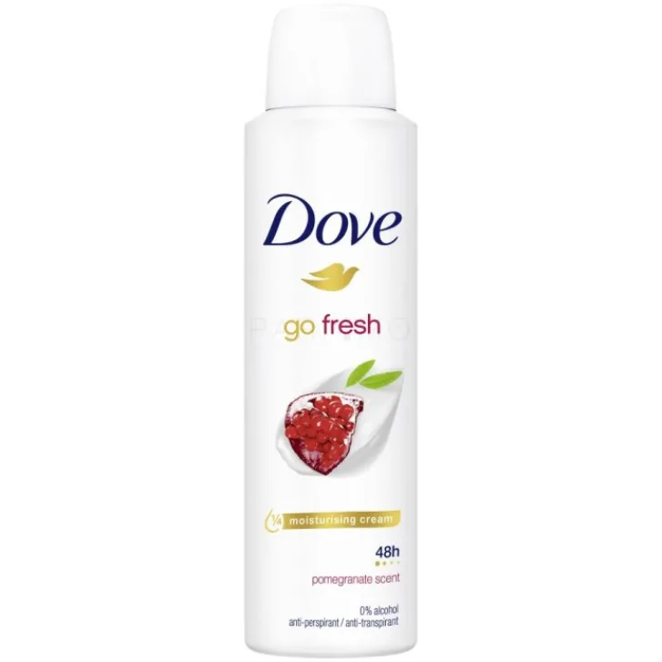 UNILEVER ITALIA SpA Dove Deodorante Go Fresh Spray Profumo Melograno 48h 150 ml Discount