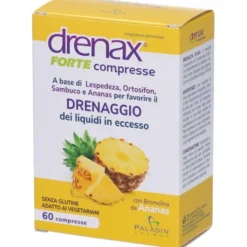 PALADIN PHARMA SpA Drenax Forte Ananas 60 compresse - Integratore Drenante Best