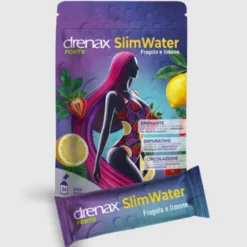 PALADIN PHARMA SpA Drenax Forte Slim Water Fragola Limone 24 stick - Integratore Drenante New
