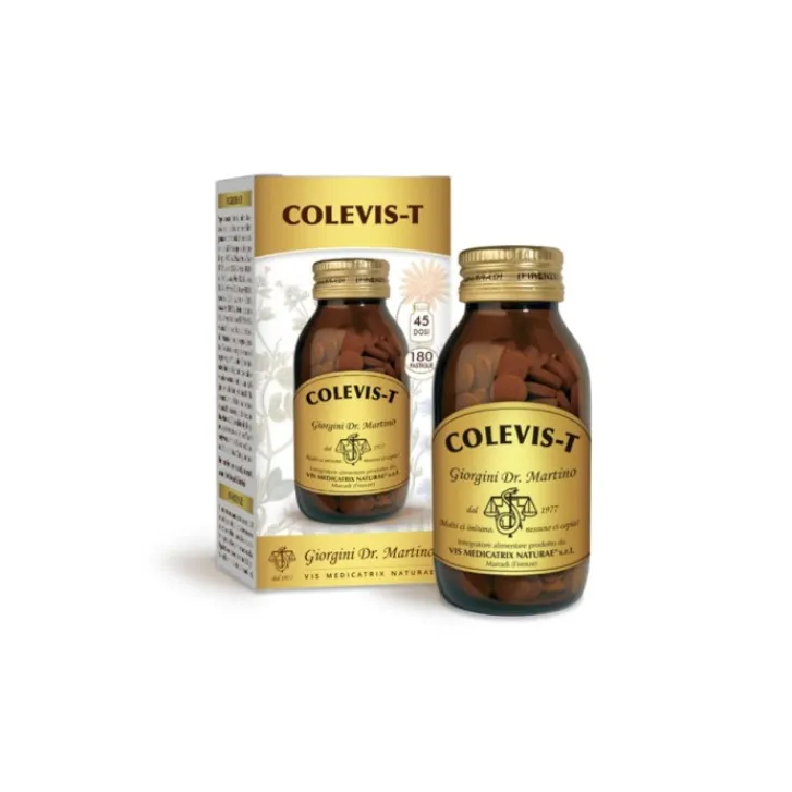 GIORGINI SER-VIS SRL Dr. Giorgini Colevis-T 180 pastiglie - Integratore Alimentare Hot