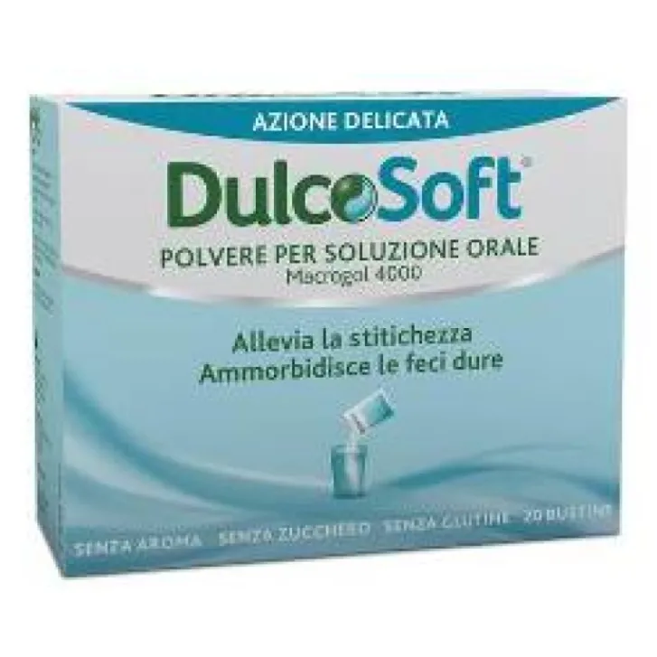 OPELLA HEALTHCARE DulcoSoft 20 Bustinecon Macrogol 4000 - Integratore Alimentare Stitichezza Best
