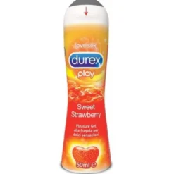 RECKITT BENCKISER Durex Play Gel Sweet Strawberry Lubrificante alla Fragola 50 ml New