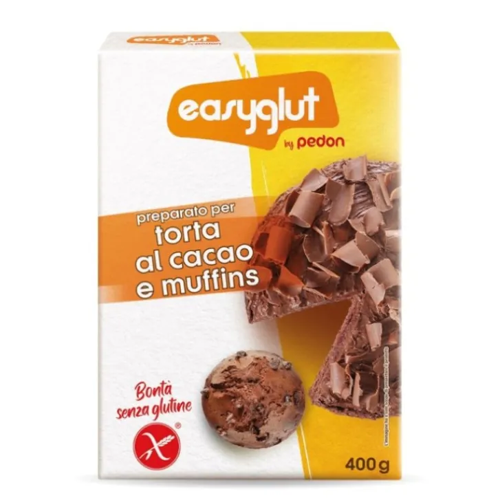 PEDON SpA Easyglut Preparato Torta Cacao 400 grammi Hot