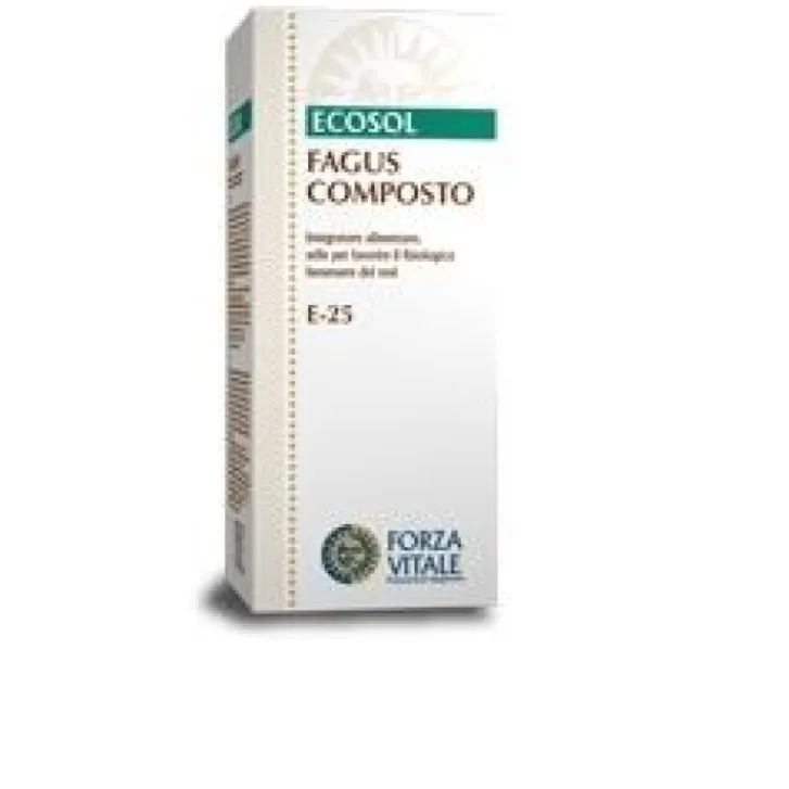 FORZA VITALE ITALIA Srl Ecosol Fagus Composto Gocce 50 ml - Integratore Alimentare Hot