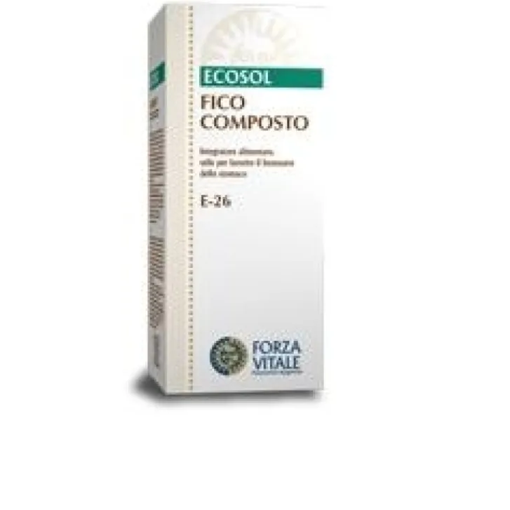 FORZA VITALE ITALIA Srl Ecosol Fico Composto Gocce 50 ml - Integratore Stomaco Sale