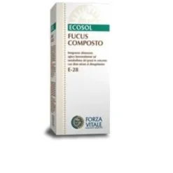 FORZA VITALE ITALIA Srl Ecosol Fucus Composto 25 grammi - Integratore Metabolismo Outlet