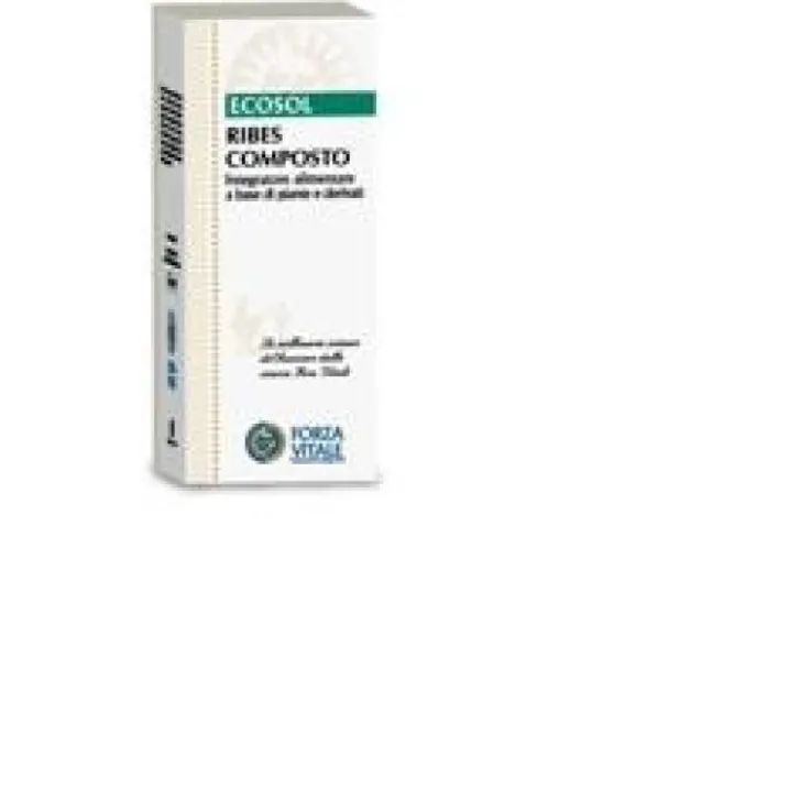 FORZA VITALE ITALIA Srl Ecosol Ribes Composto in Gocce 50 ml - Integratore Alimentare Best