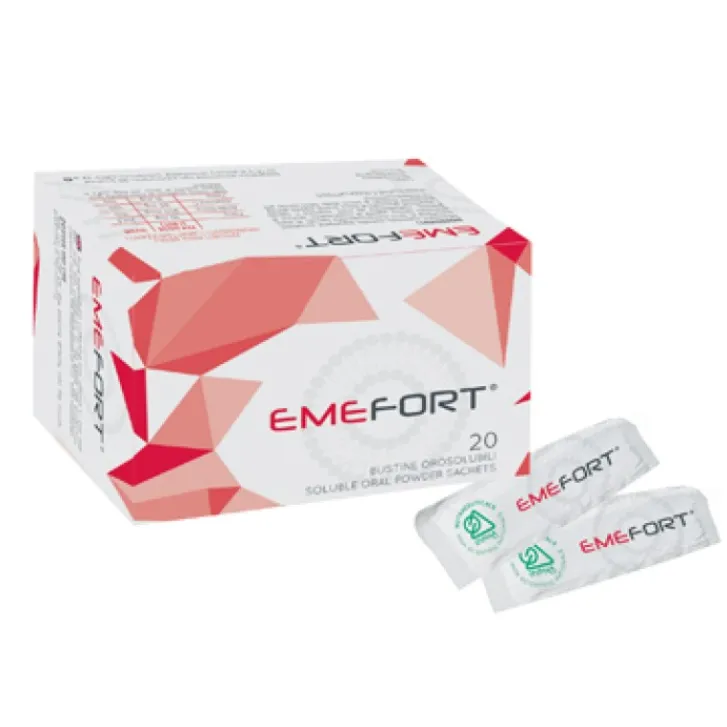 OMEGA PHARMA Emefort 20 Bustine Orosolubili - Integratore Alimentare Discount