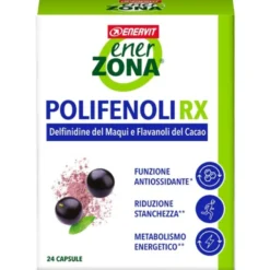 ENERVIT Enerzona Polifenoli RX 24 Capsule - Integratore Alimentare Clearance