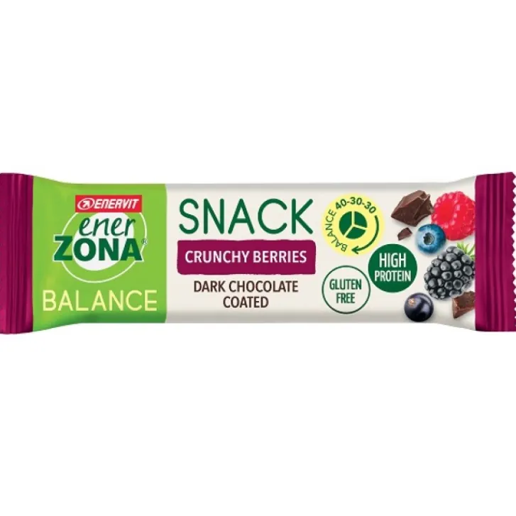 ENERVIT SpA Enerzona Snack Barretta Energetica Crunchy Berries 33 grammi Discount