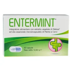 LAERBIUM PHARMA Srl Entermint 30 Capsule - Integratore Alimentare Outlet