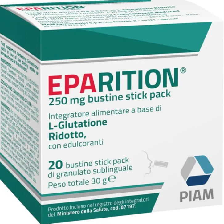 PIAM FARMA Eparition 20 Bustine Orosolubili - Integratore Antiossidante Online