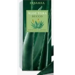 ERBAMEA Srl Erbamea Aloe Vera Succo 500 ml - Integratore Alimentare Sale
