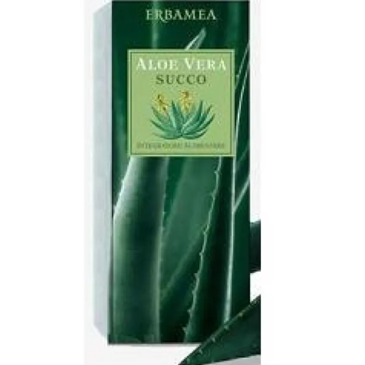 ERBAMEA Srl Erbamea Aloe Vera Succo 500 ml - Integratore Alimentare Sale