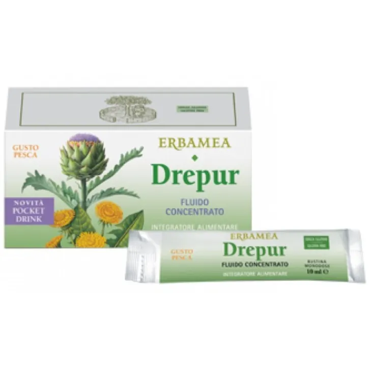 ERBAMEA Srl Erbamea Drepur Fluido 20 Bustine - Integratore Alimentare