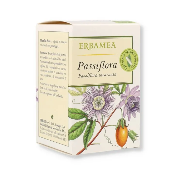 ERBAMEA Srl Erbamea Passiflora 50 Opercoli - Integratore Alimentare Hot