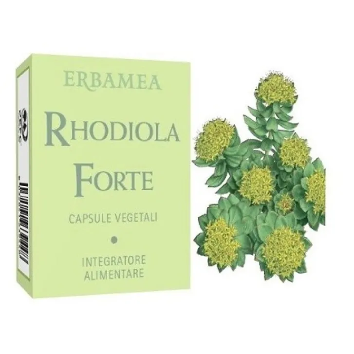 ERBAMEA Srl Erbamea Rhodiola Forte 24 Capsule - Integratore Alimentare New