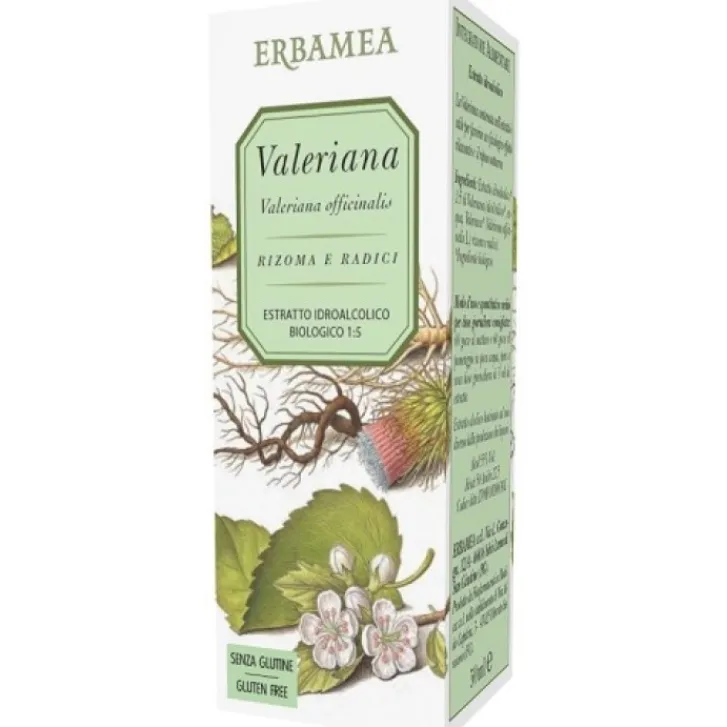 ERBAMEA Srl Erbamea Valeriana Estratto Idroalcolico Biologico Gocce 50 ml - Integratore Rilassante Clearance