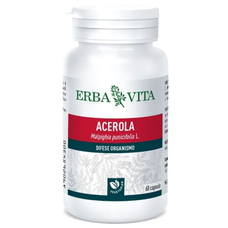 ERBA VITA Acerola 60 Capsule - Integratore Difese Immunitarie Online