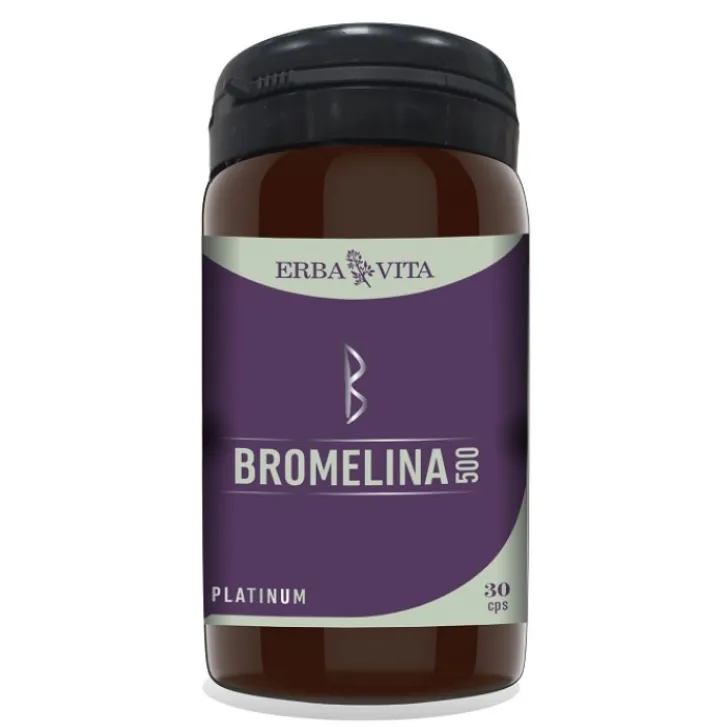 ERBA VITA Bromelina 500 30 capsule - Integratore Alimentare Discount