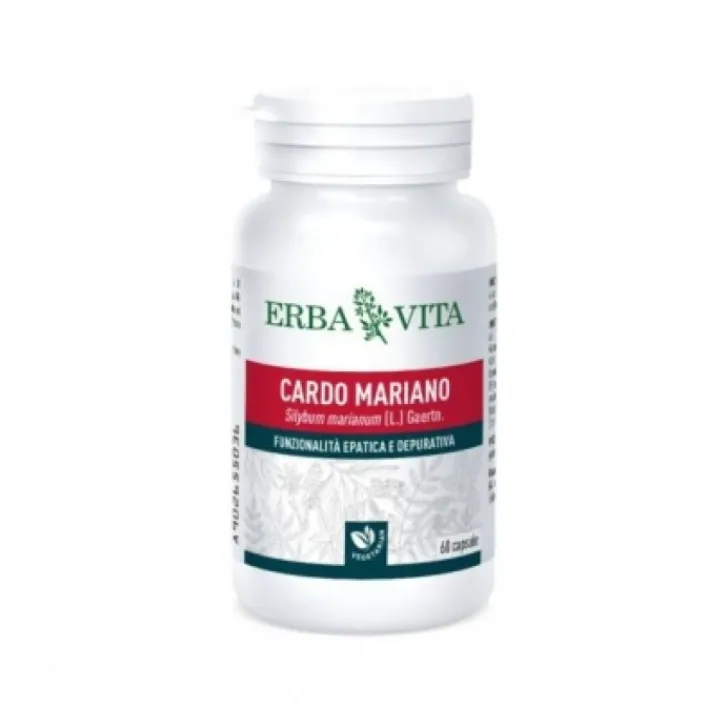 ERBA VITA Cardo Mariano 60 Capsule - Integratore Epatico Outlet