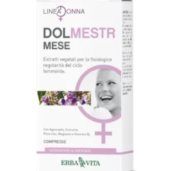 ERBA VITA Dol Mestr Mese 30 Compresse - Integratore Ciclo Mestruale Sale