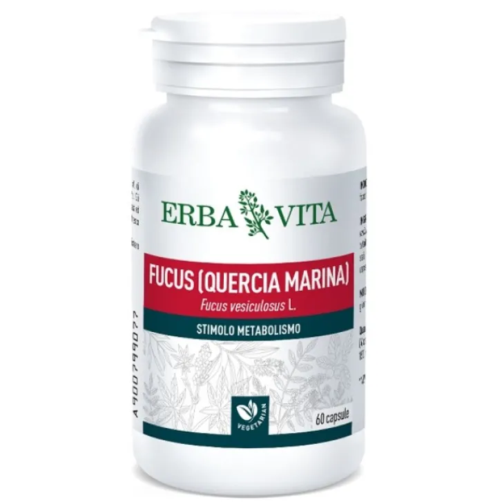ERBA VITA Fucus 60 Capsule - Integratore Metabolico Hot
