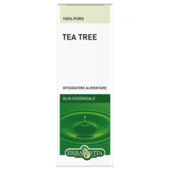 ERBA VITA Olio Essenziale Tea Tree Oil 10 ml - Integratore Benessere Vie Respiratorie New