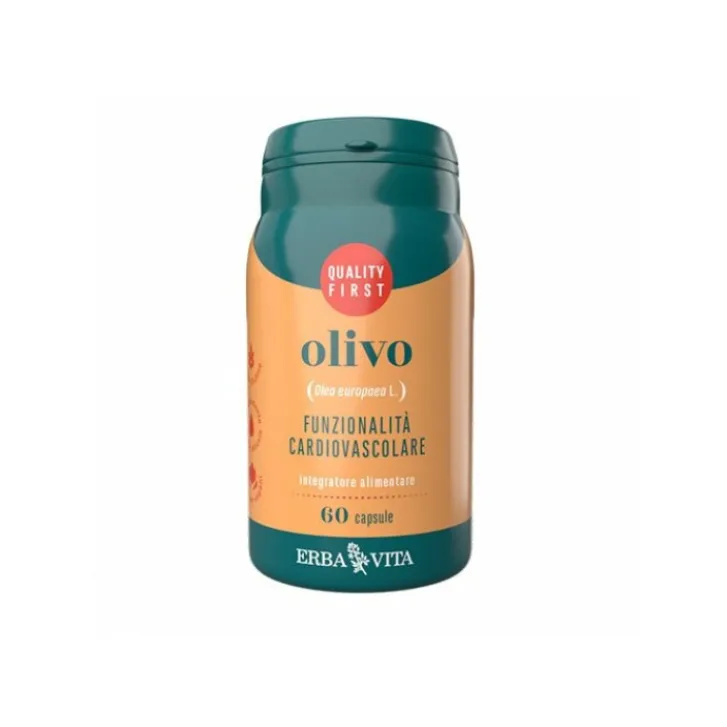 ERBA VITA GROUP SpA Erba Vita Olivo 450mg 60 Capsule - Integratore Alimentare Hot