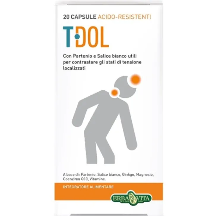 ERBA VITA GROUP SpA Erba Vita T-Dol 20 Capsule - Integratore Alimentare Online
