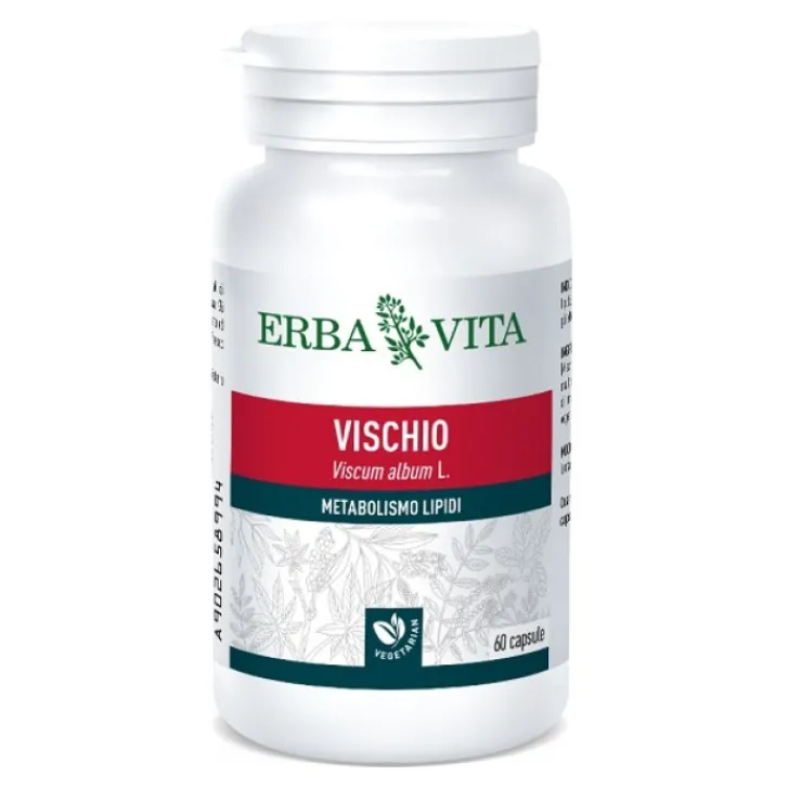 ERBA VITA GROUP SpA Erba Vita Vischio 60 Capsule - Integratore Metabolico 400 mg Outlet