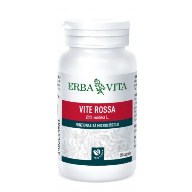 ERBA VITA Vite Rossa 60 capsule - Integratore Alimentare Discount