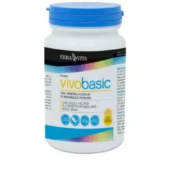 ERBA VITA GROUP SpA Erba Vita Vivobasic Polvere 200 grammi - Integratore Magnesio e Potassio