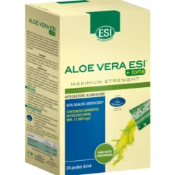 ESI Srl Esi Aloe Vera Succo Forte 24 Pocket Drink - Integratore Alimentare Discount