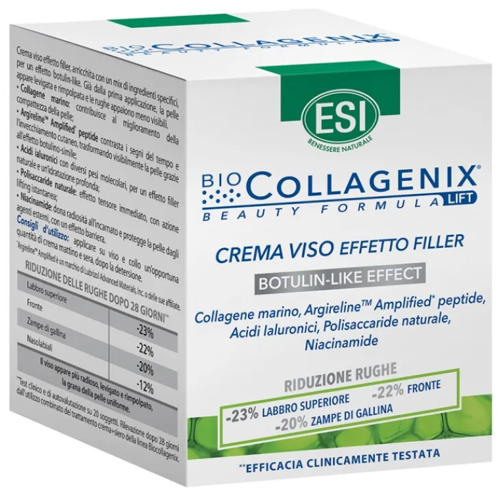 ESI Srl Esi Biocollagenix Crema Viso Effetto Filler 50 ml Clearance