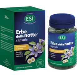 ESI Srl Esi Erbe Della Notte Activ 50 Capsule - Integratore Sonno New