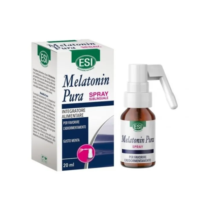 ESI Srl Esi Melatonin Pura Spray 20 ml - Integratore Sonno Best