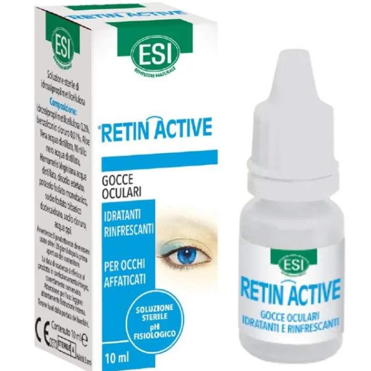 ESI Srl Esi Retin Active Gocce Oculari con Mirtillo 10 ml Hot