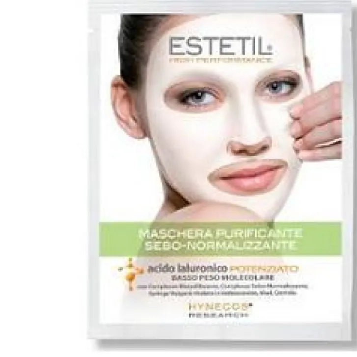 POOL PHARMA Srl Estetil Maschera Purificante e Sebonormalizzante Viso 17 ml Outlet