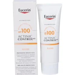 BEIERSDORF EUCERIN Eucerin Sun Actinic Control Fluido Solare SPF100 80 ml New