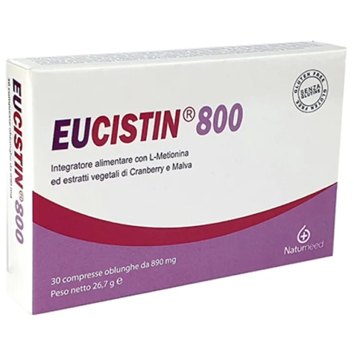 NATURNEED Srl Eucistin 80030 Compresse - Integratore Alimentare Discount