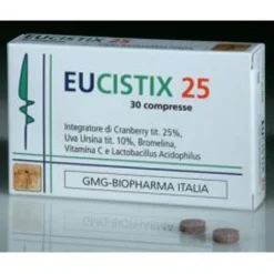 GMG BIOPHARMA ITALIA Eucistix 25 30 Compresse - Integratore Alimentare Outlet
