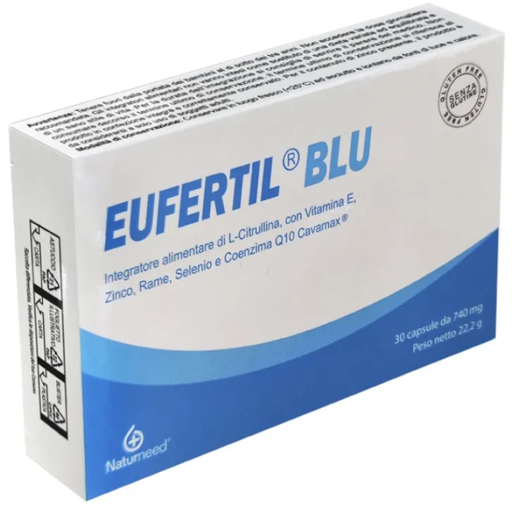 NATURNEED Srl Eufertil Blu 30 Compresse - Integratore Alimentare New