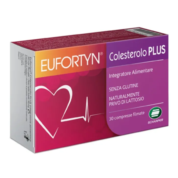 SCHARPER Eufortyn Colesterolo Plus 30 Compresse - Integratore per il Colesterolo Discount