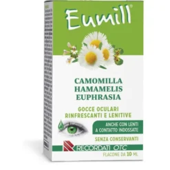 RECORDATI OTC Eumill Camomilla Hamamelis Euphrasia Gocce Oculari Rinfrescanti 10 ml Best