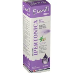RECORDATI OTC Eumill Naso Chiuso Soluzione Ipertonica Adulti e Bambini +36 Mesi 100 ml