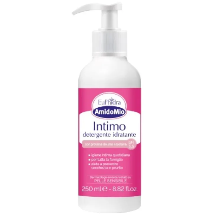 ZETA FARMACEUTICI Euphidra AmidoMio Intimo Detergente Idratante per Pelli Sensibili 250 ml Sale